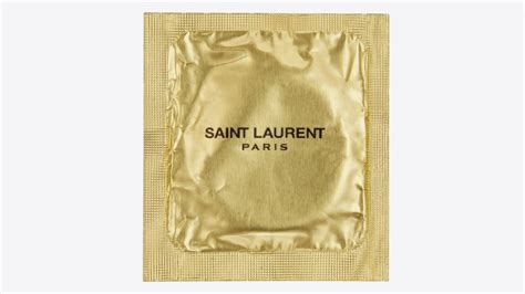 Saint Laurent Is Now Selling Luxury Condoms 